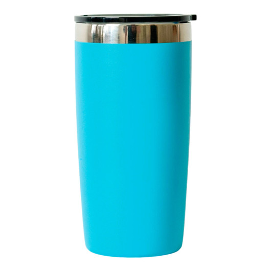 Mirror Engraved Tumblers Cyan